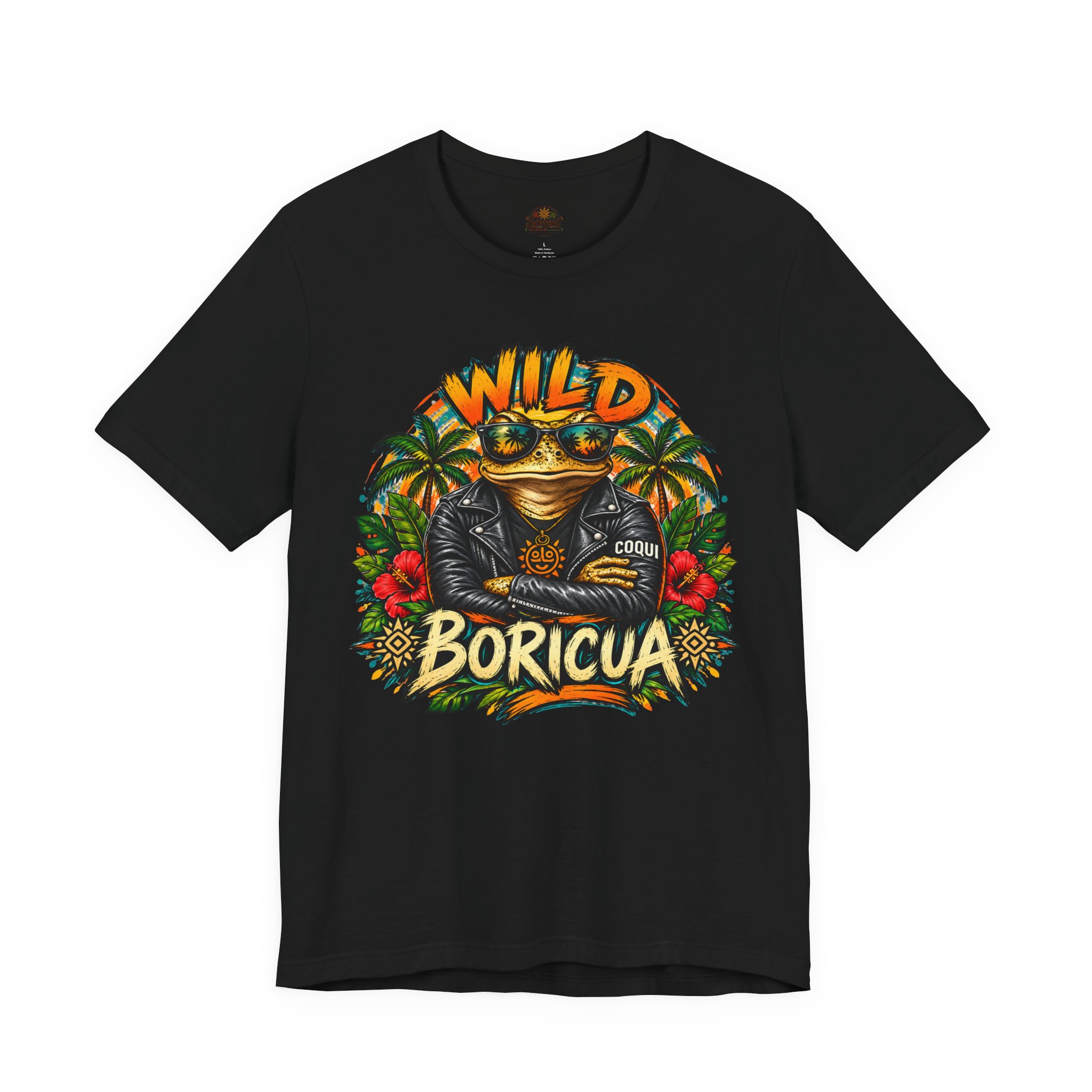 Boricua Wild Frog Tee | Puerto Rican Pride T-Shirt - Image 10