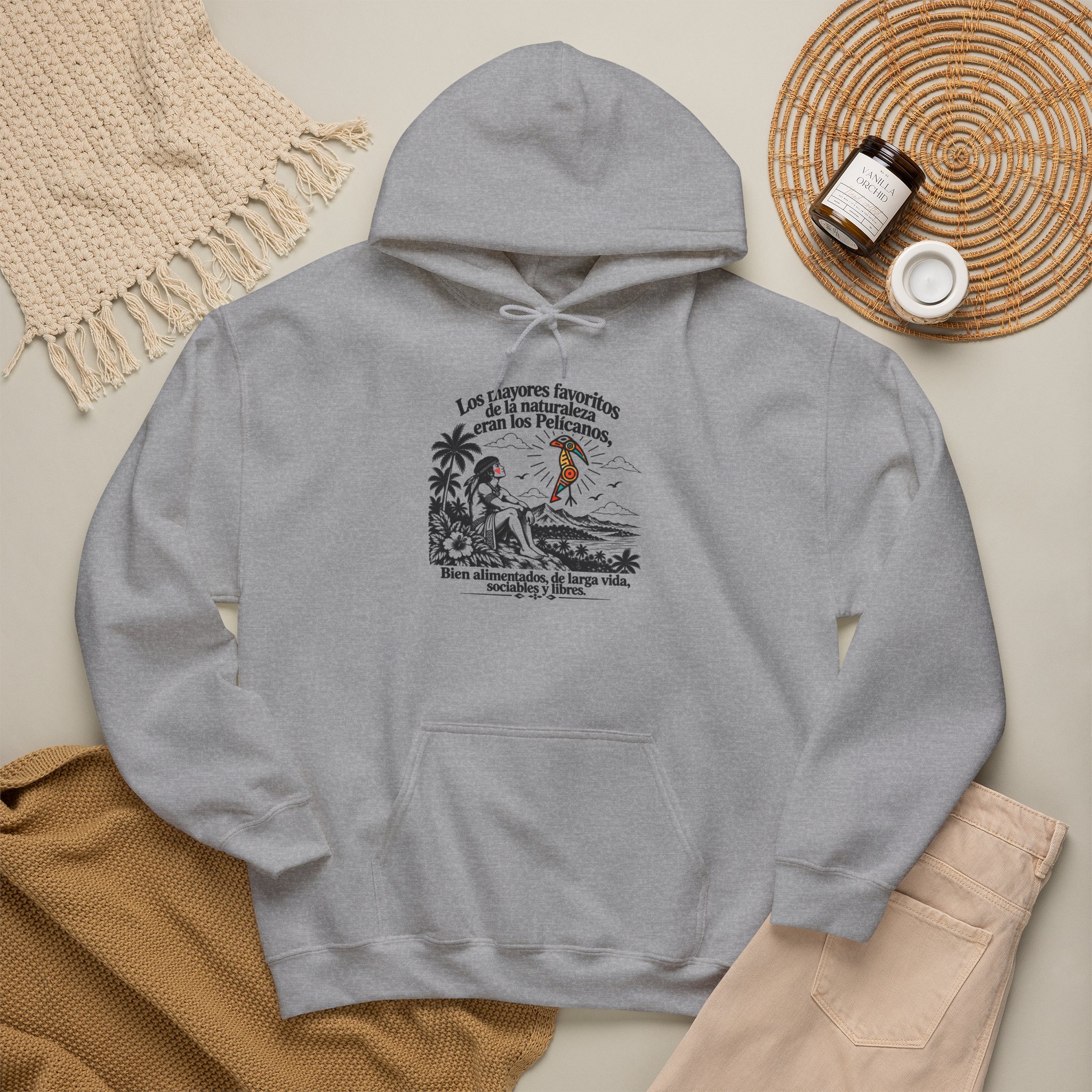 Hoodie — Pelícano Taíno “Los Mayores Favoritos de la Naturaleza” - Image 17