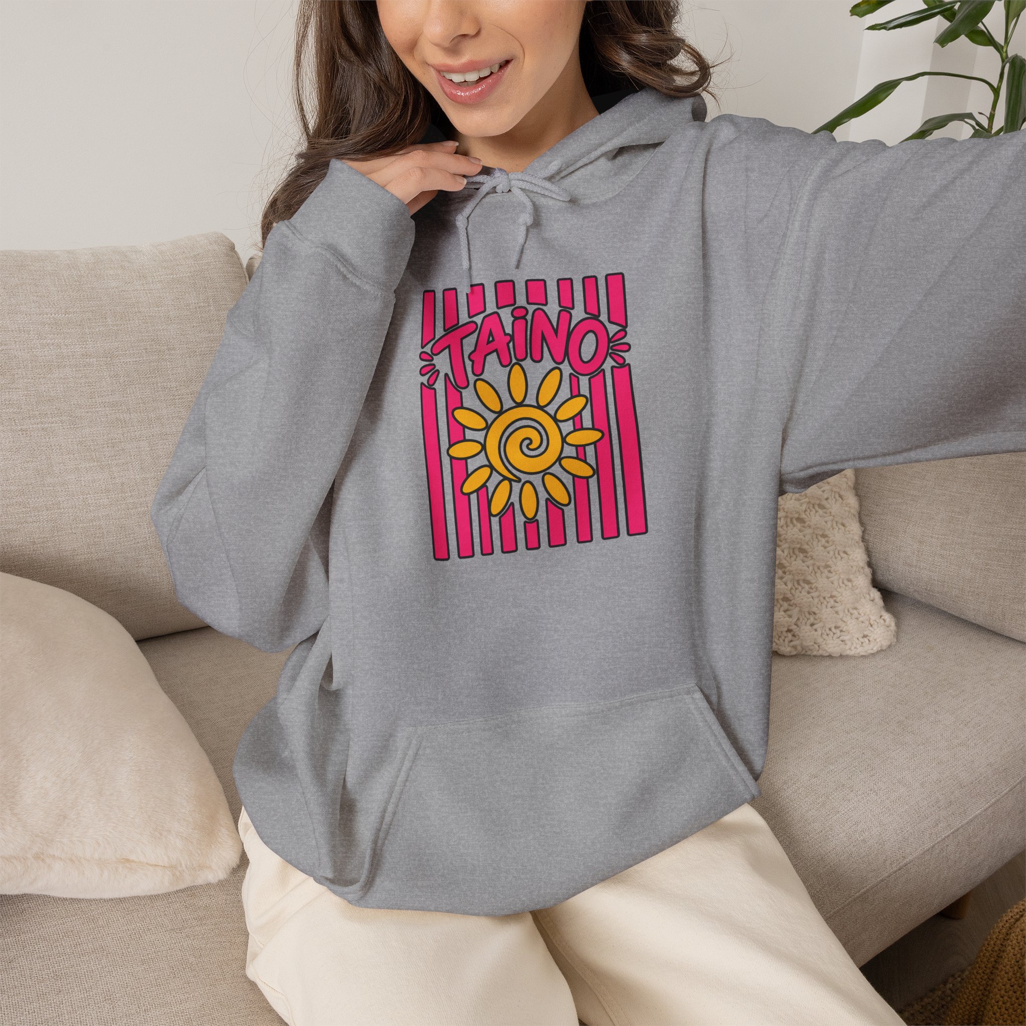 Taíno Sun Hoodie – Puerto Rican Heritage Graphic Sweatshirt - Image 16
