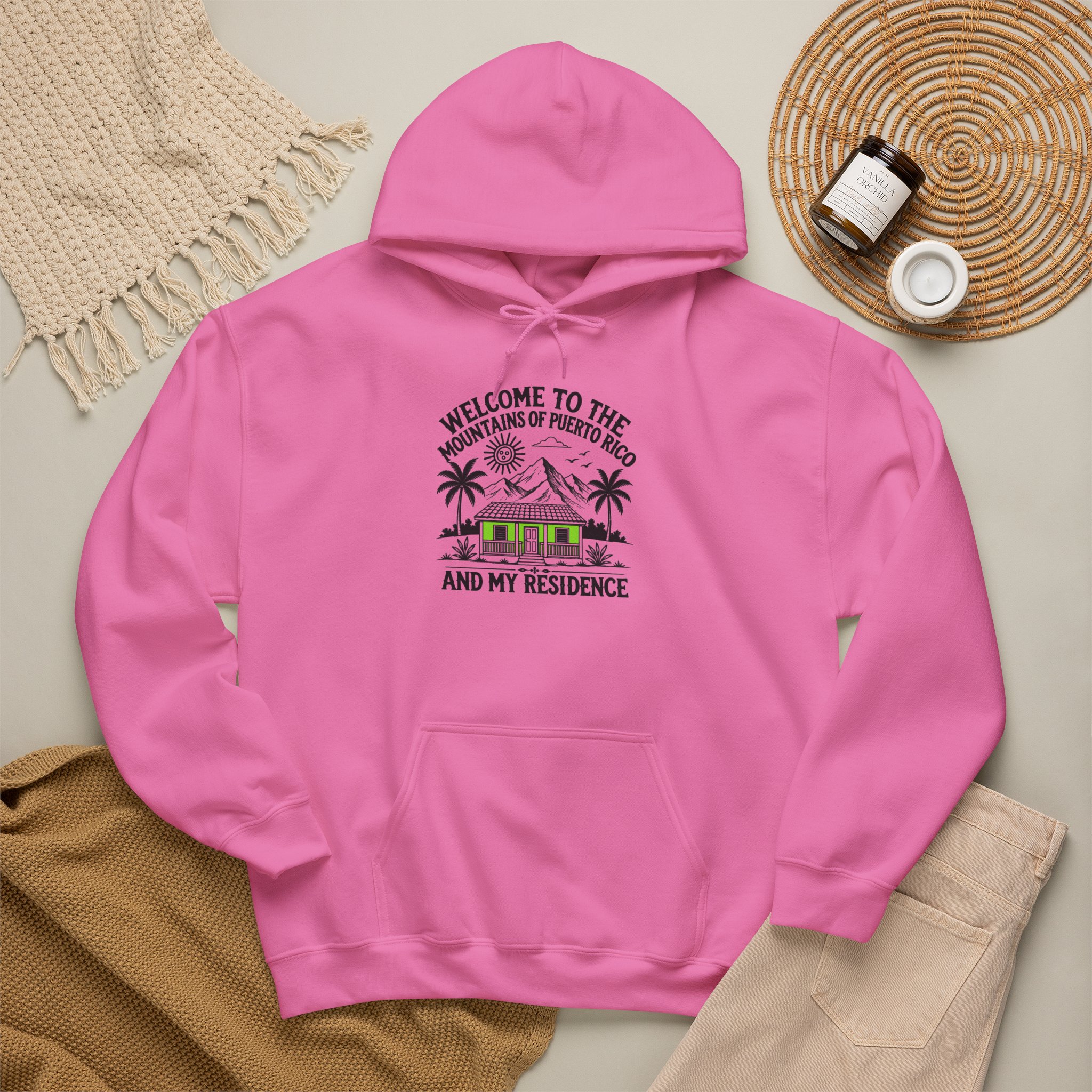 Puerto Rico Mountains Hoodie — Welcome Home Heritage Design - Image 24