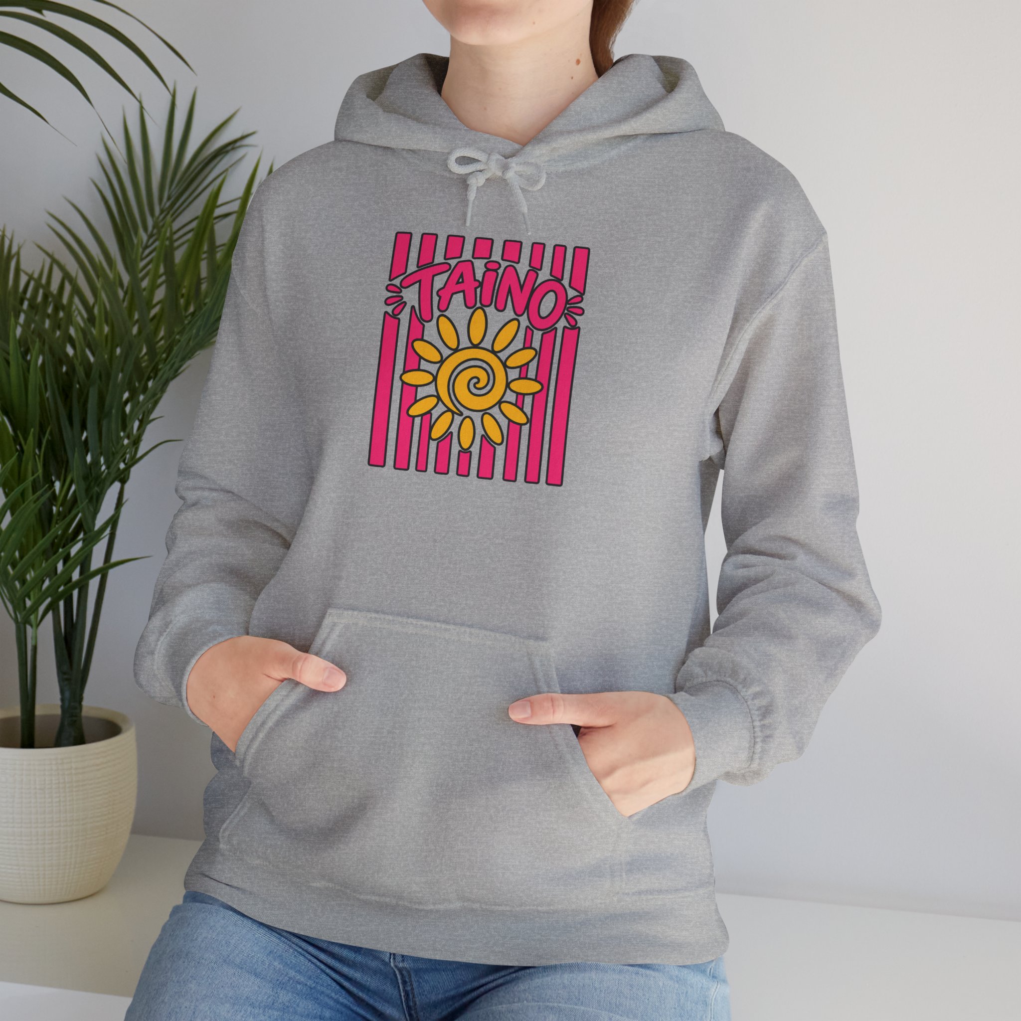 Taíno Sun Hoodie – Puerto Rican Heritage Graphic Sweatshirt - Image 15