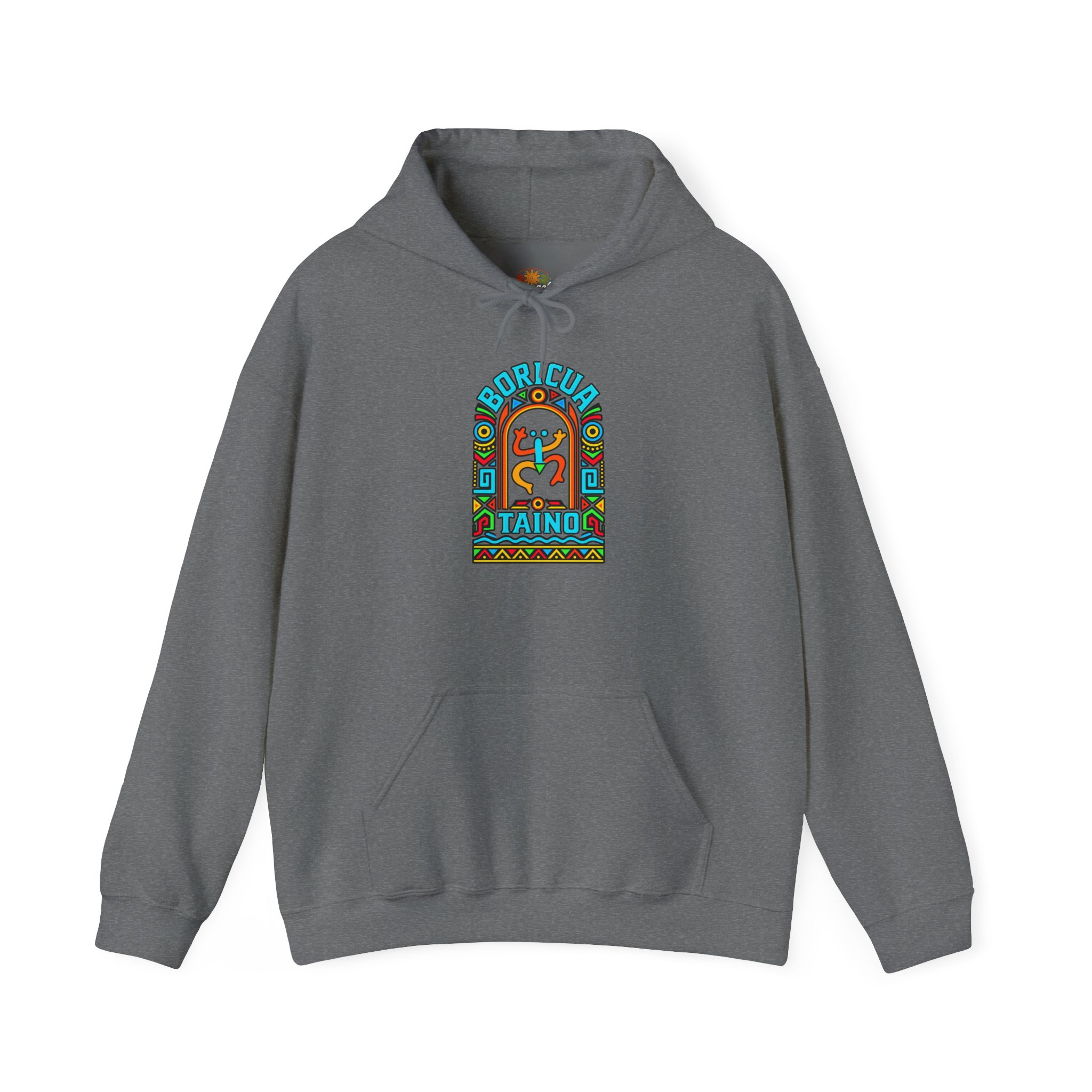 Boricua Taíno Hoodie – Colorful Puerto Rican Heritage Design - Image 25