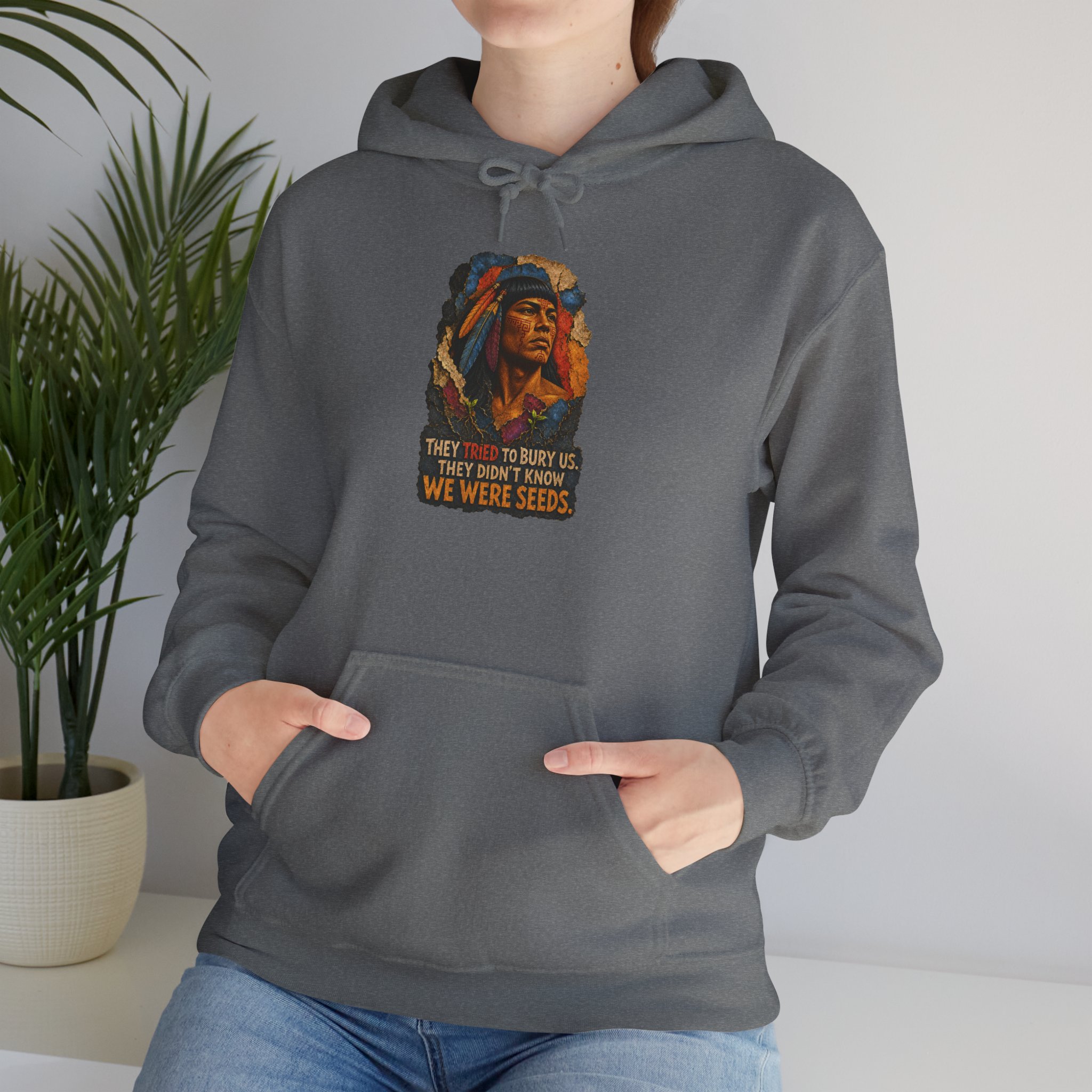 We Were Seeds Taíno Hoodie – Borikén Heritage Design - Image 22