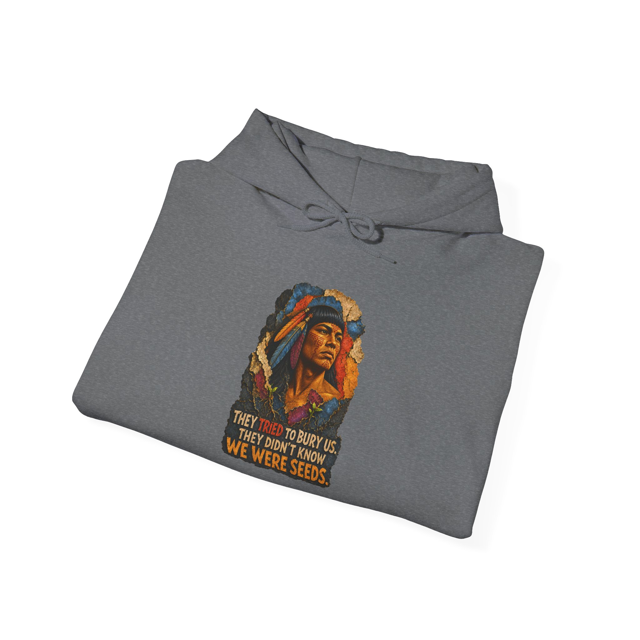 We Were Seeds Taíno Hoodie – Borikén Heritage Design - Image 28