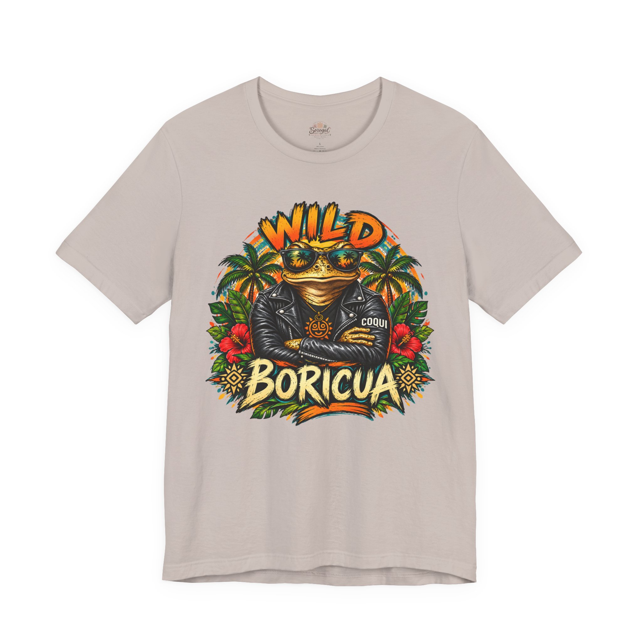 Boricua Wild Frog Tee | Puerto Rican Pride T-Shirt - Image 5