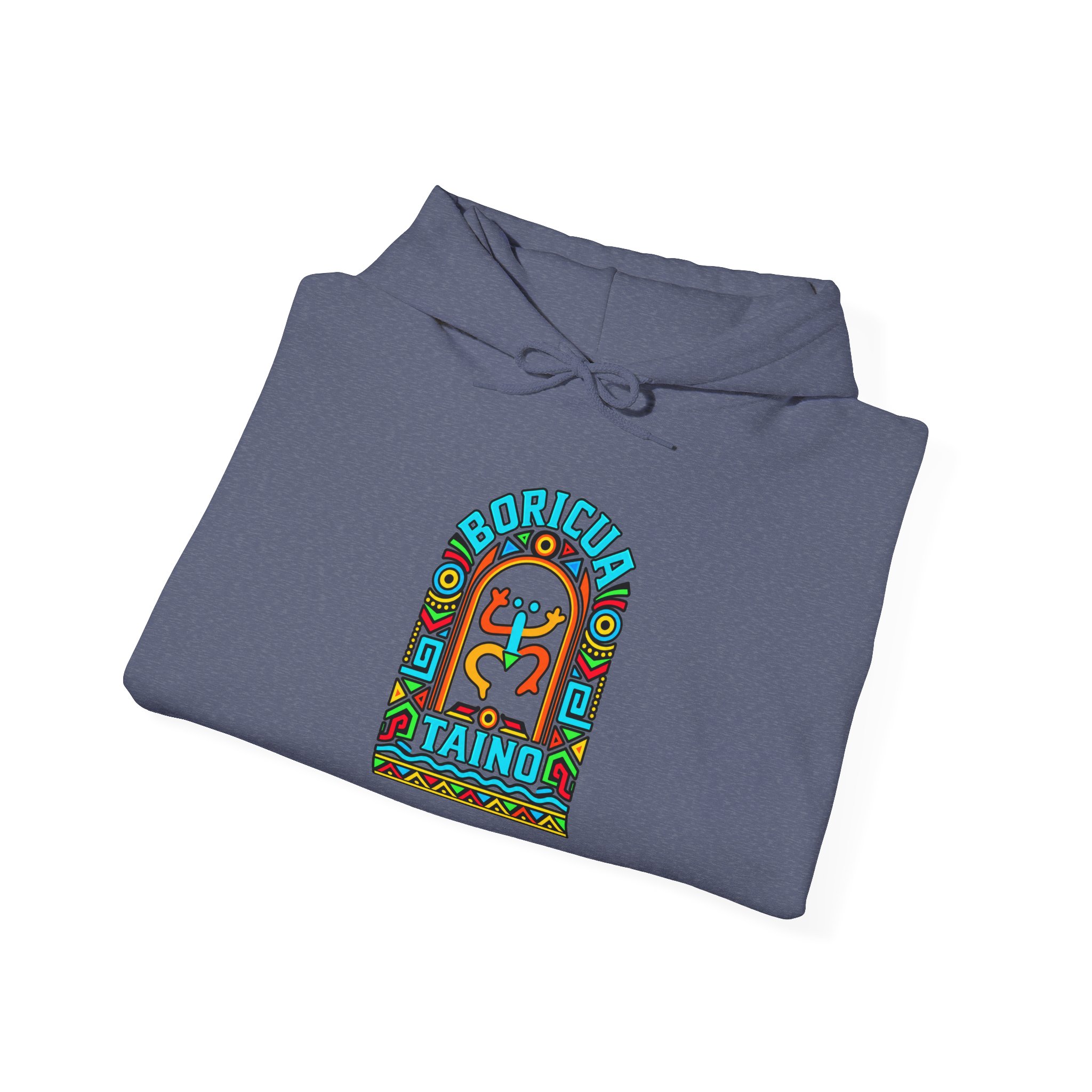 Boricua Taíno Hoodie – Colorful Puerto Rican Heritage Design - Image 42