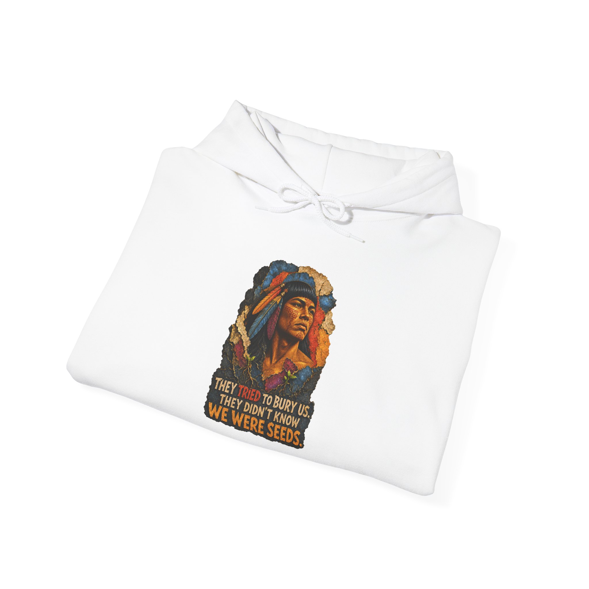 We Were Seeds Taíno Hoodie – Borikén Heritage Design - Image 7
