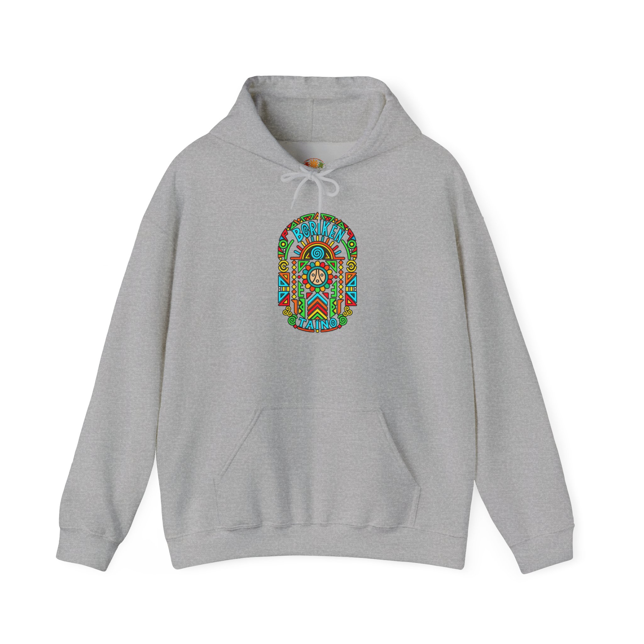 Borikén Taíno Hoodie – Colorful Puerto Rican Heritage Design - Image 18
