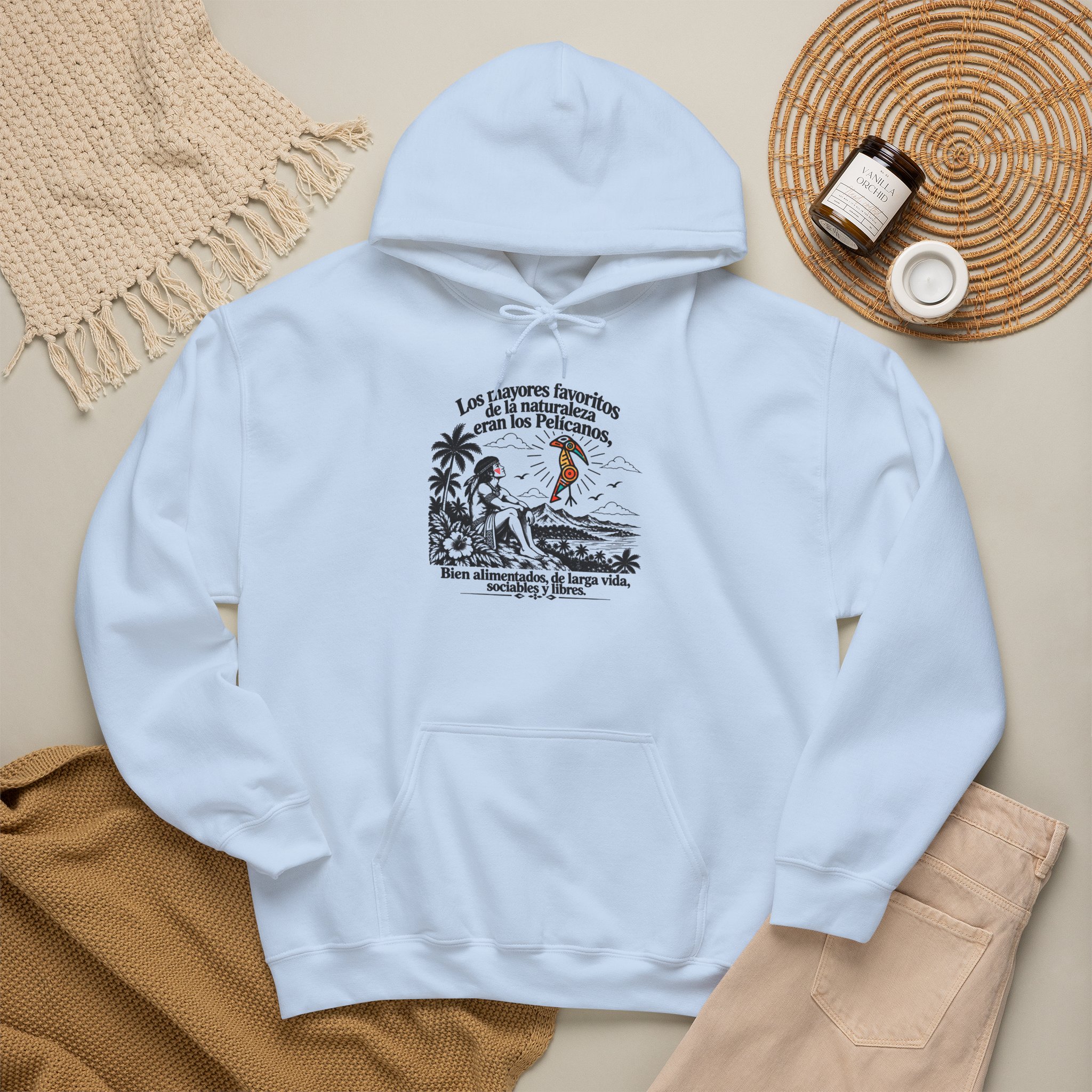 Hoodie — Pelícano Taíno “Los Mayores Favoritos de la Naturaleza” - Image 24