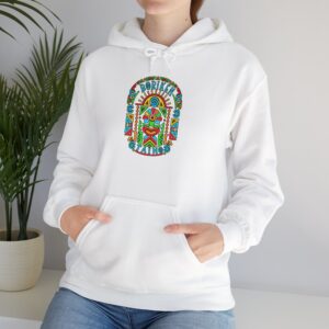 Borikén Taíno Hoodie – Colorful Indigenous-Inspired Heritage Design