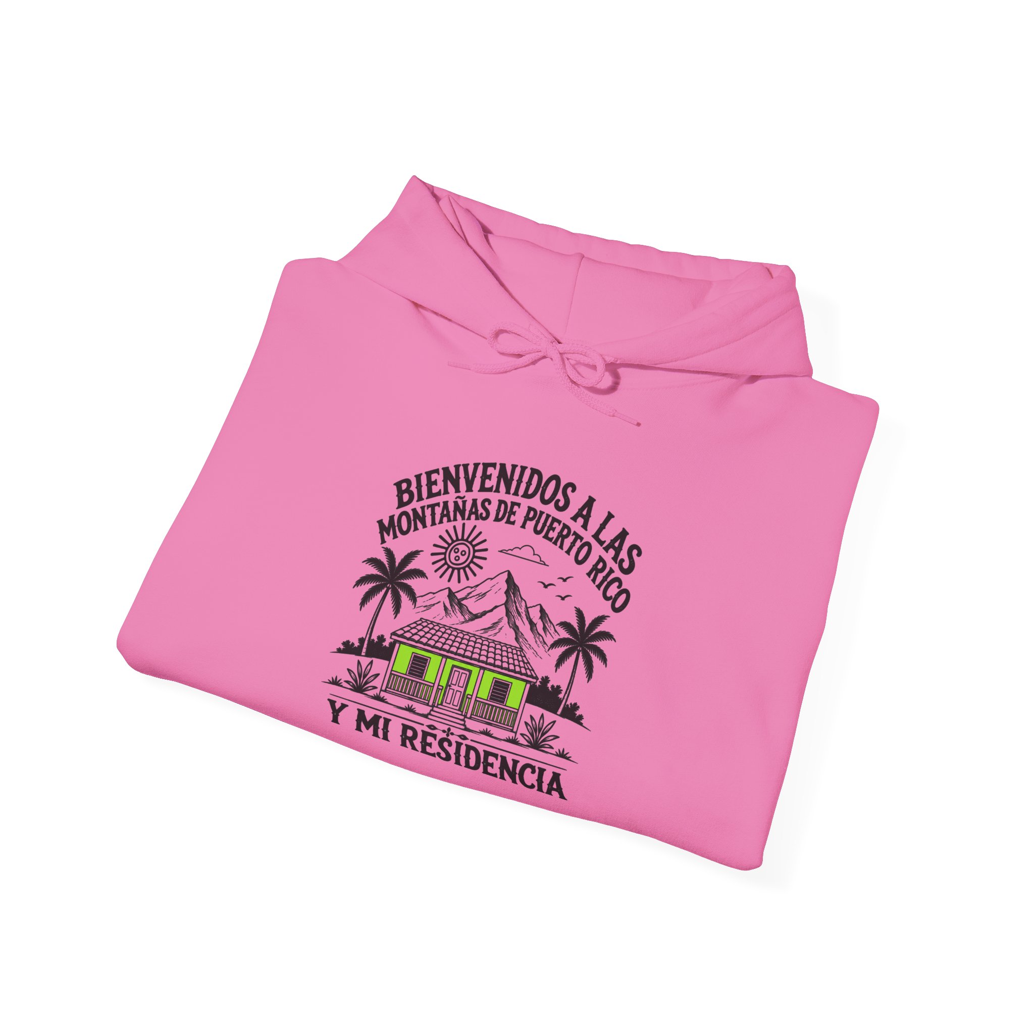 Hoodie — “Bienvenidos a las Montañas de Puerto Rico” Diseño Taíno - Image 24