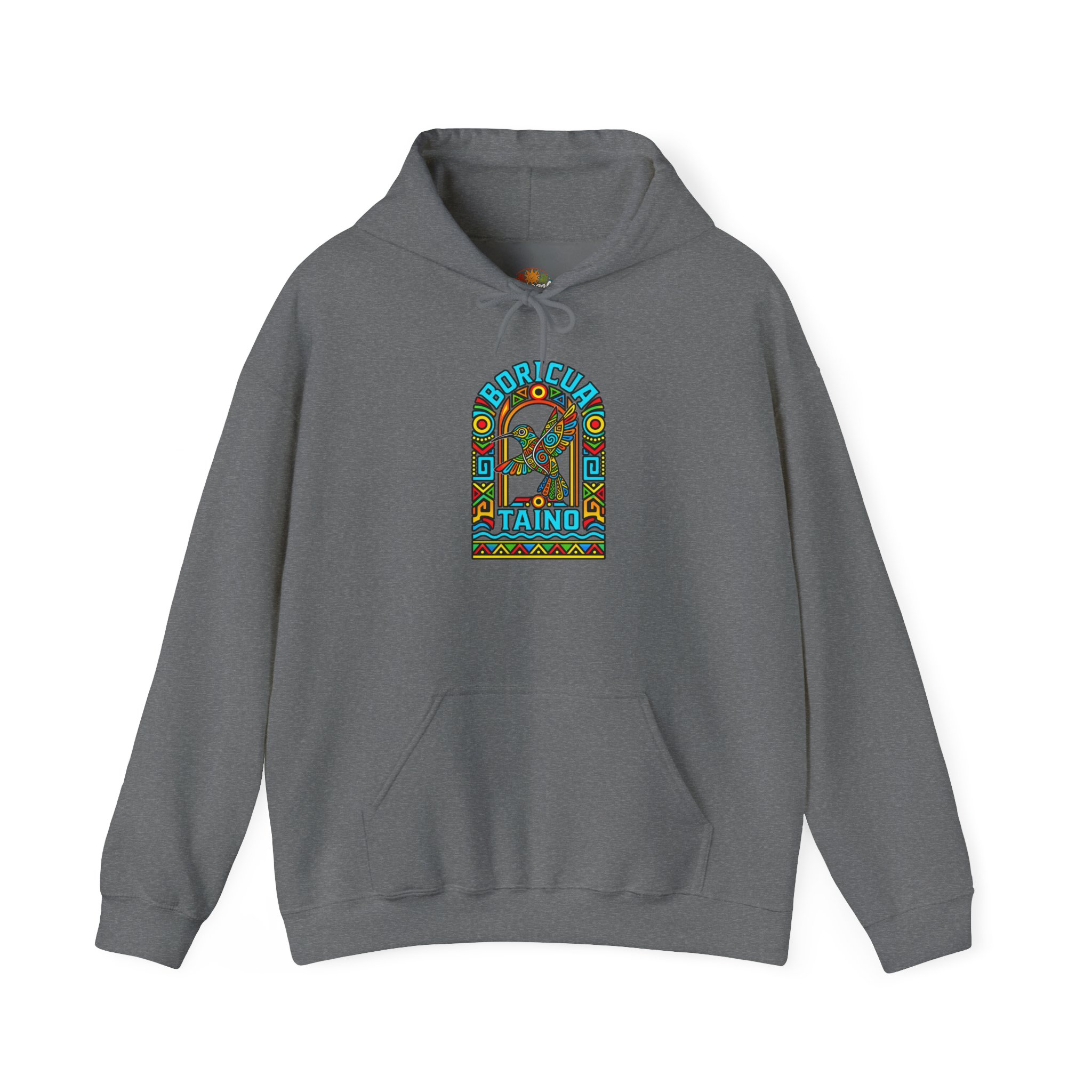 Boricua Taíno Hummingbird Hoodie – Puerto Rican Heritage - Image 25