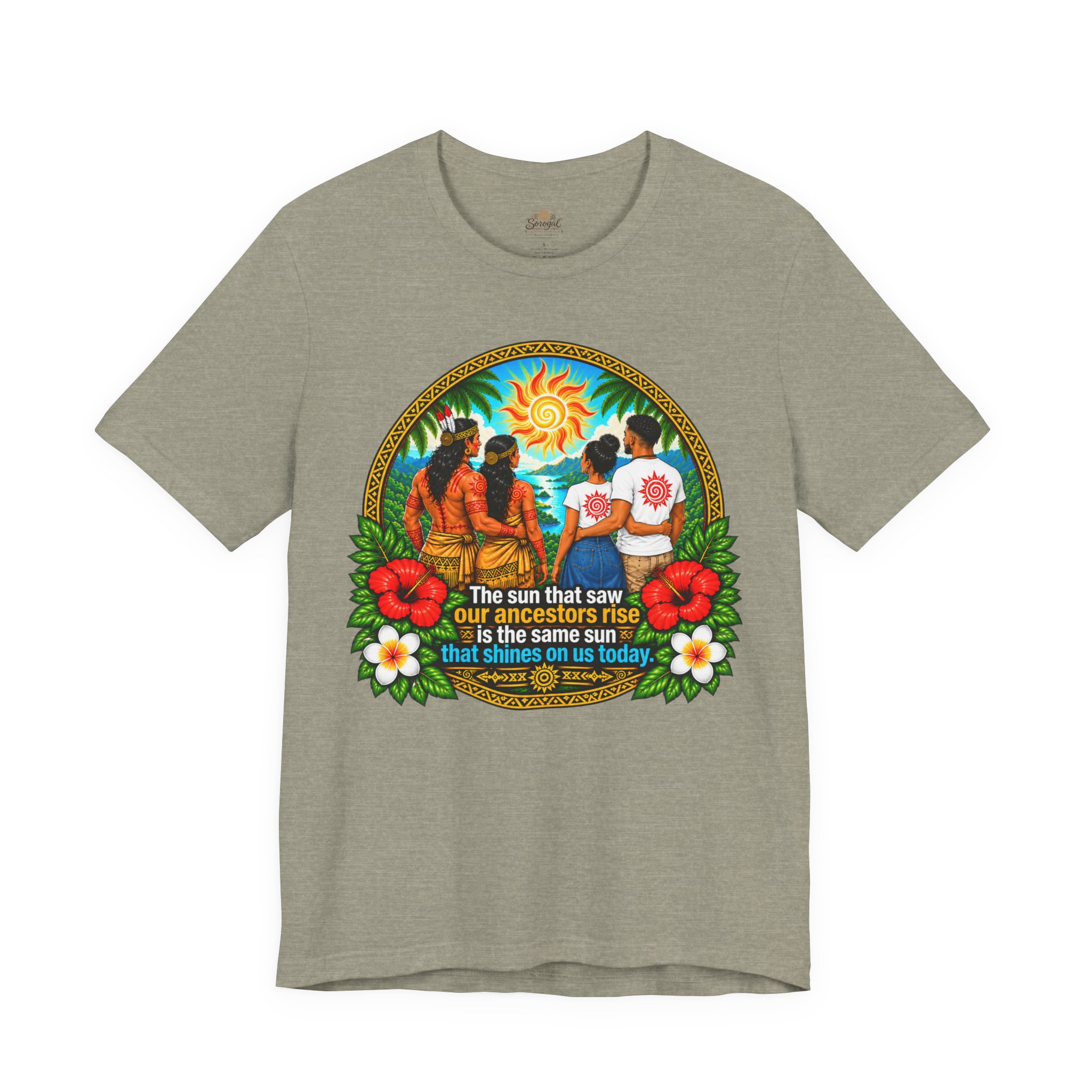 Ancestral Sunrise T-Shirt — The Sun That Saw Our Ancestors Rise - Image 7