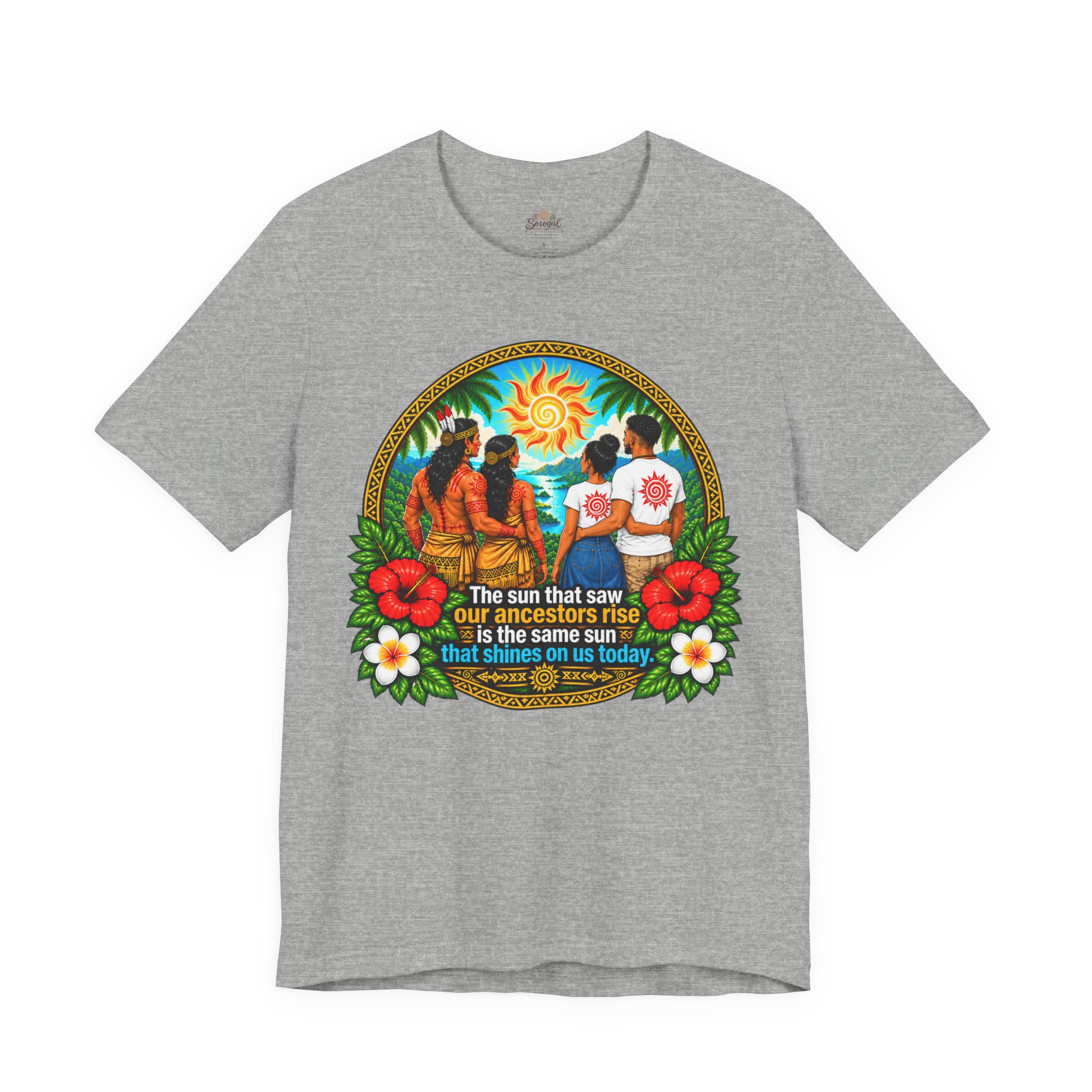 Ancestral Sunrise T-Shirt — The Sun That Saw Our Ancestors Rise - Image 8
