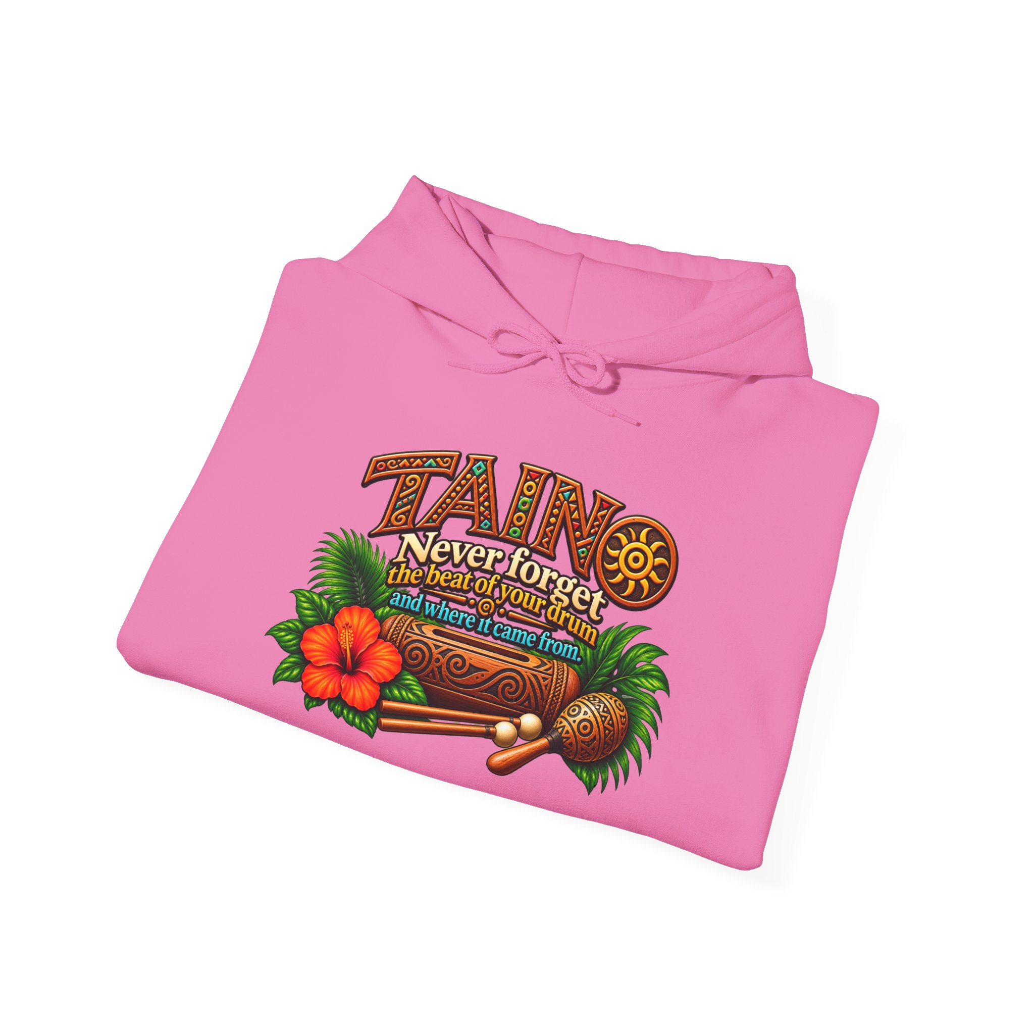 Taíno Drum Hoodie — Puerto Rican Heritage Music Design - Image 28