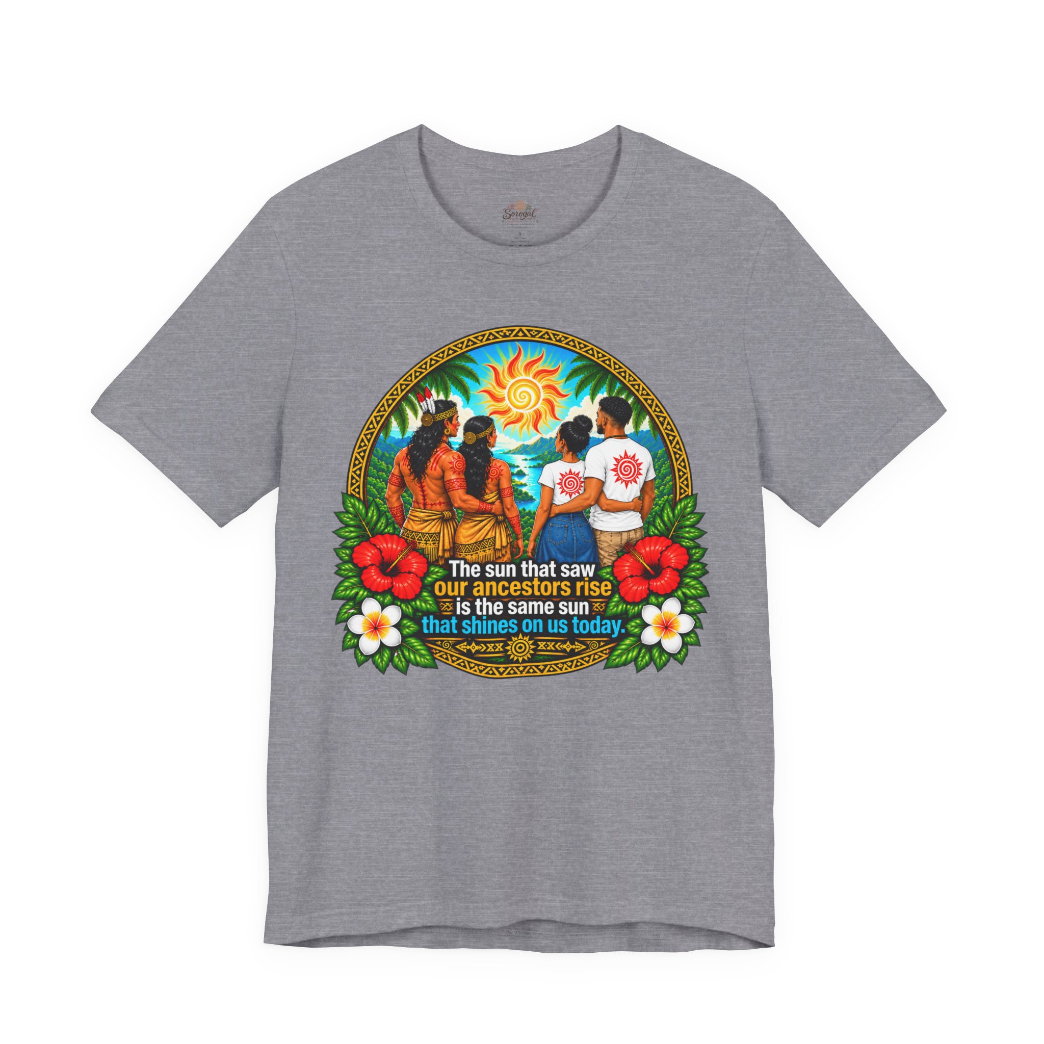 Ancestral Sunrise T-Shirt — The Sun That Saw Our Ancestors Rise - Image 3