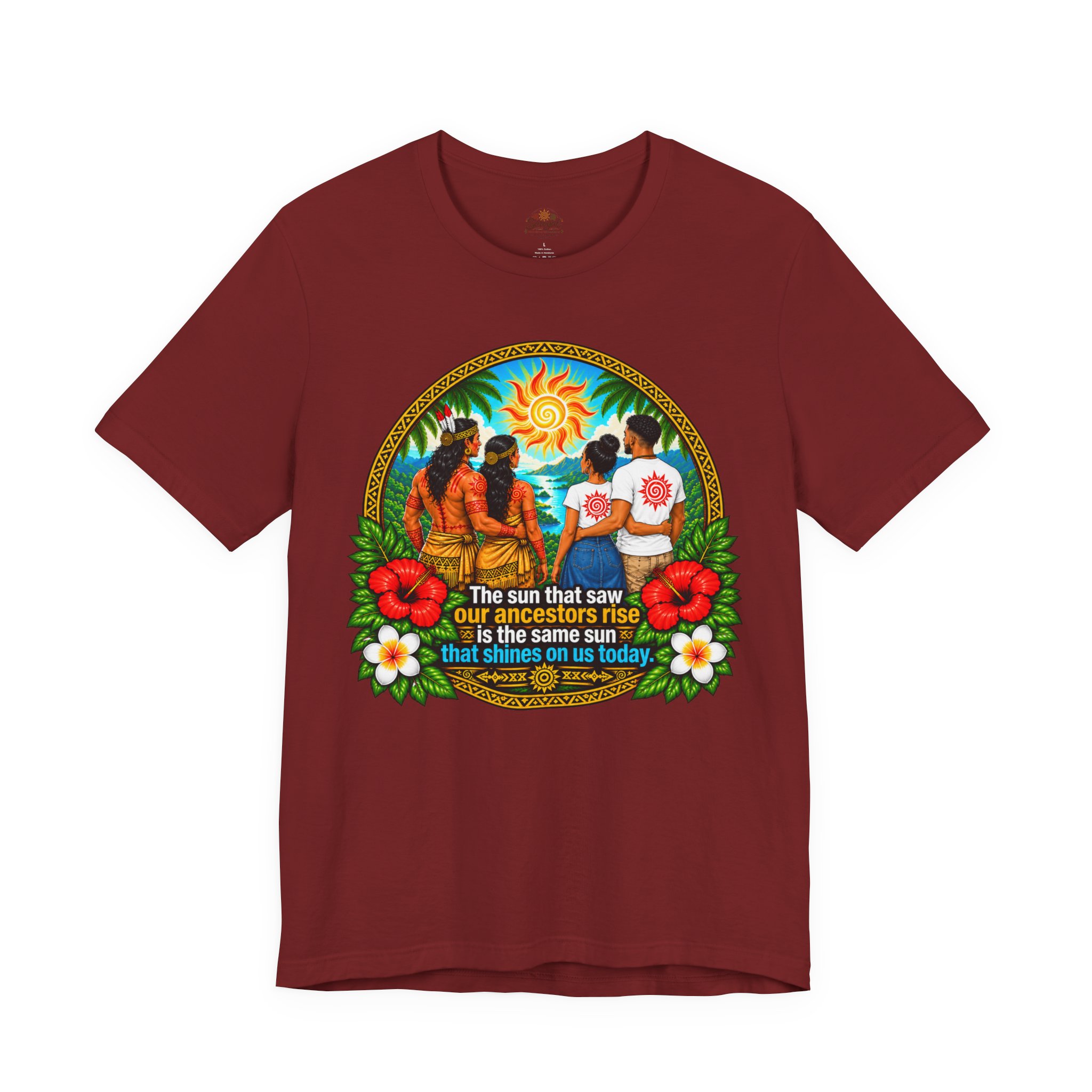 Ancestral Sunrise T-Shirt — The Sun That Saw Our Ancestors Rise - Image 6