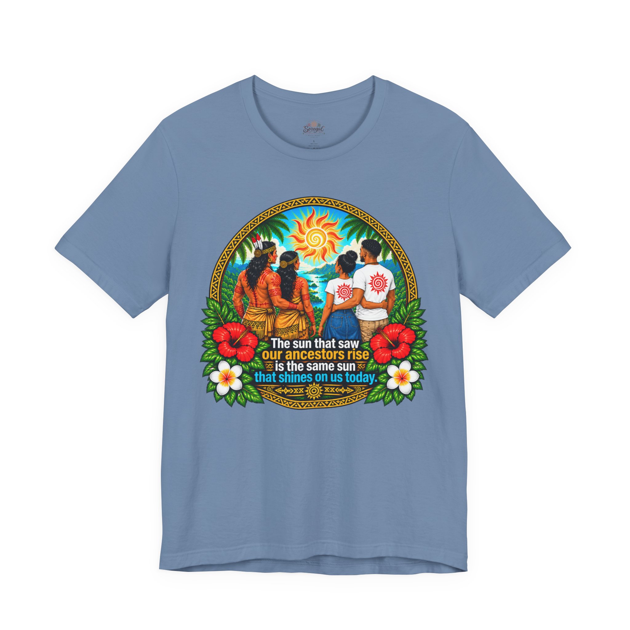 Ancestral Sunrise T-Shirt — The Sun That Saw Our Ancestors Rise - Image 4