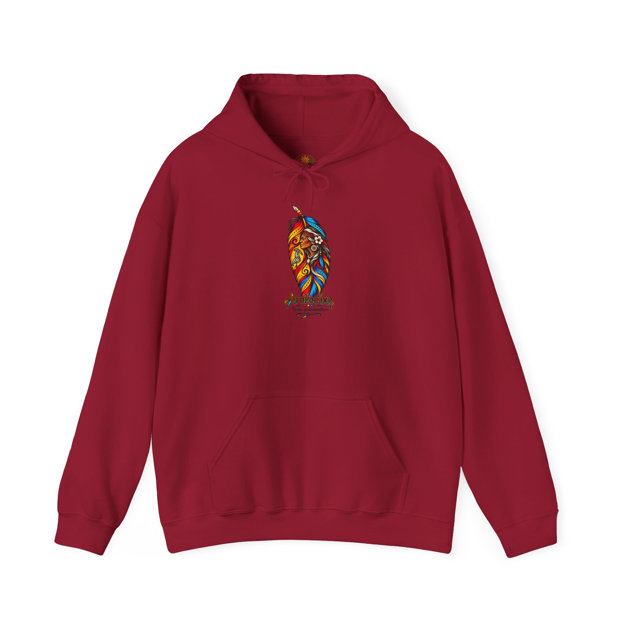 Arokoe’Ixe Taíno Grandmother Hoodie — Taíno Heritage Art Pullover - Image 50