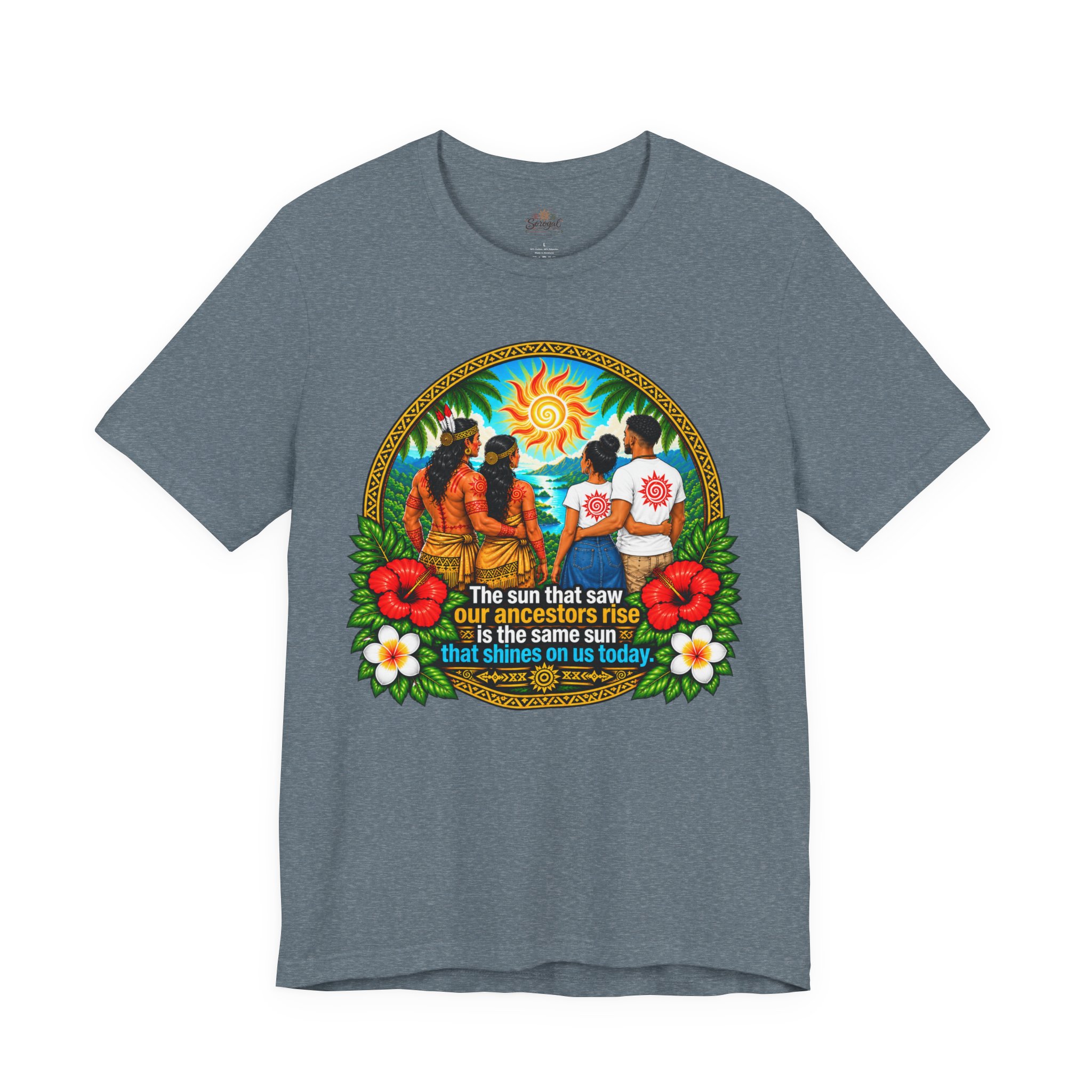 Ancestral Sunrise T-Shirt — The Sun That Saw Our Ancestors Rise - Image 12