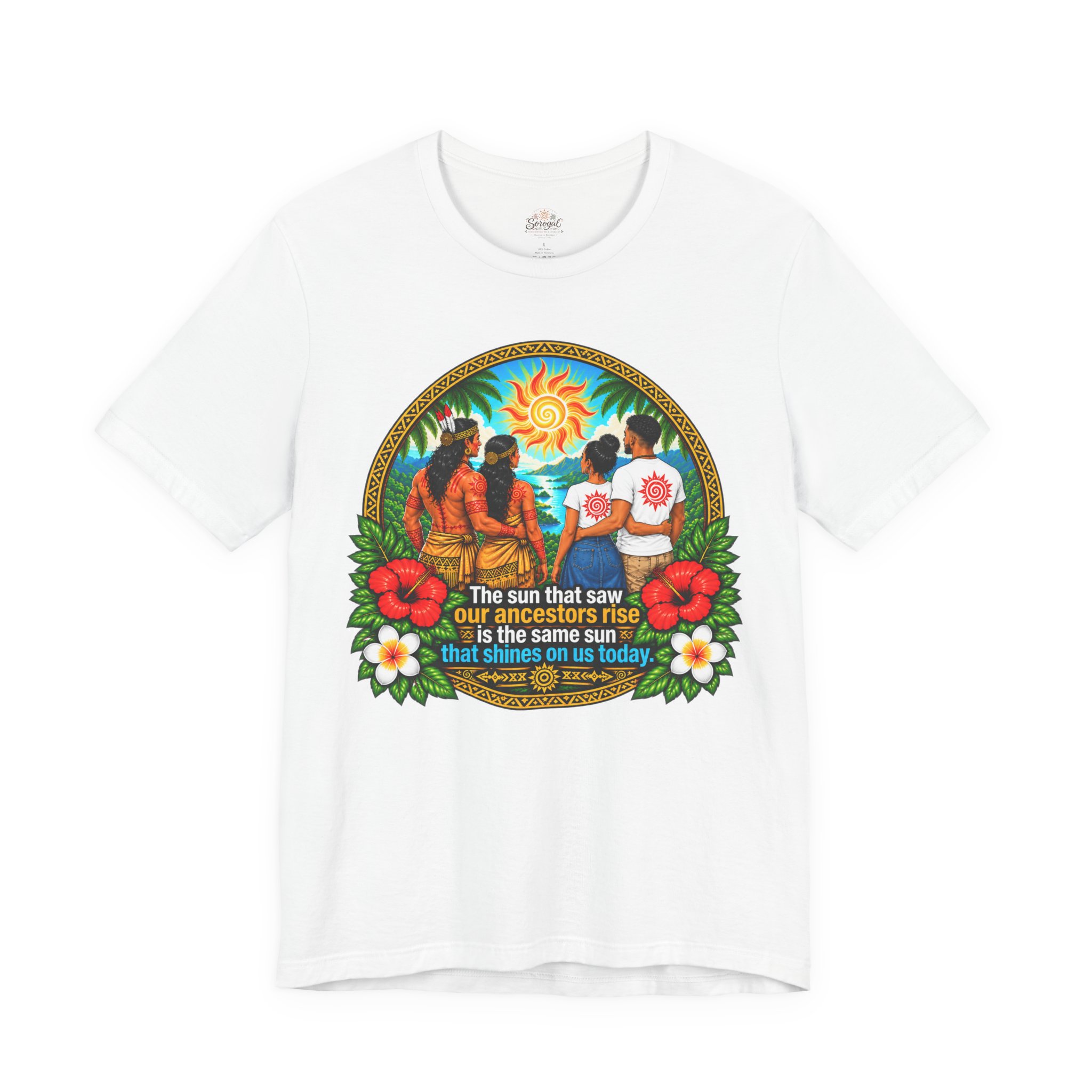 Ancestral Sunrise T-Shirt — The Sun That Saw Our Ancestors Rise - Image 2
