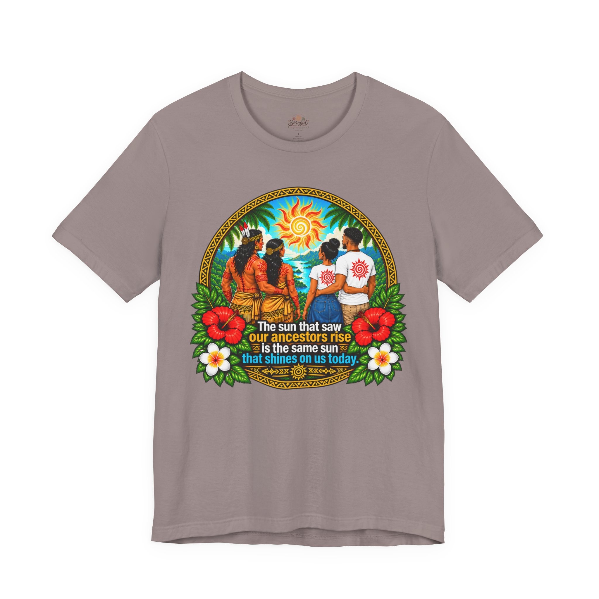 Ancestral Sunrise T-Shirt — The Sun That Saw Our Ancestors Rise - Image 5