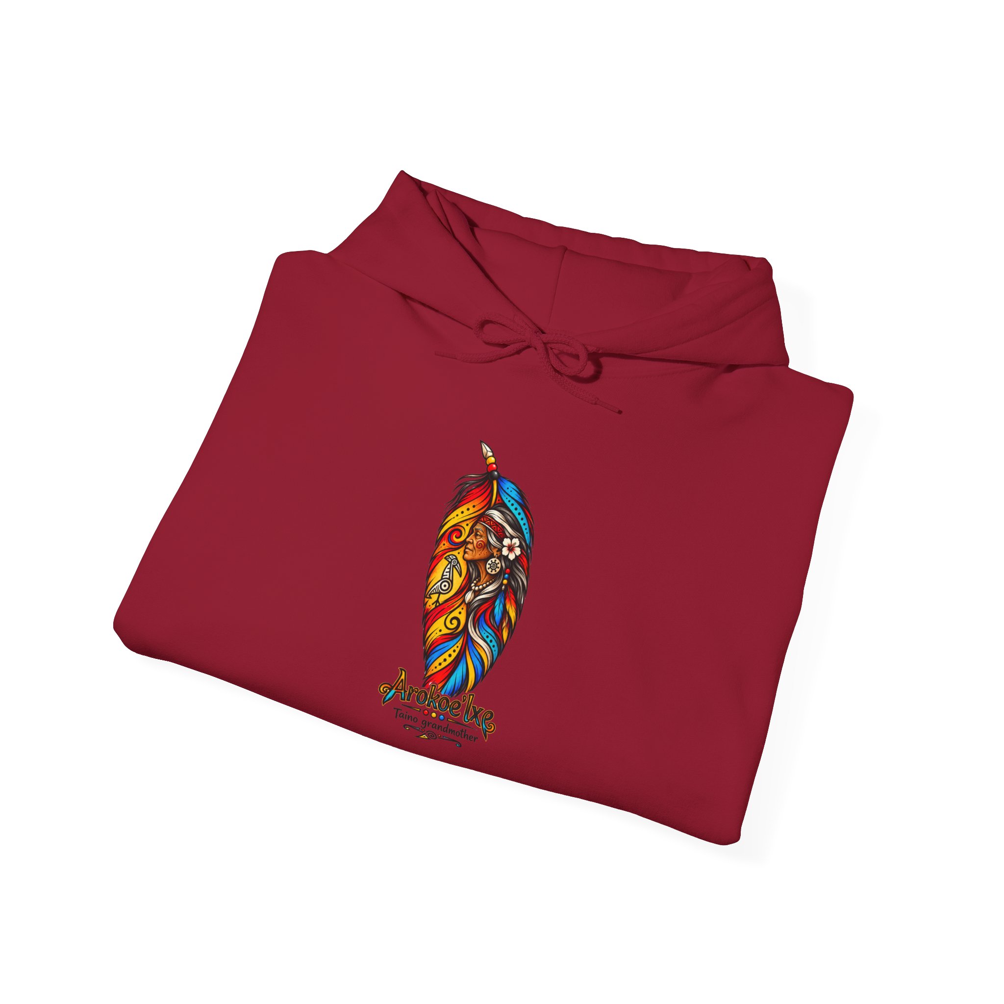 Arokoe’Ixe Taíno Grandmother Hoodie — Taíno Heritage Art Pullover - Image 53