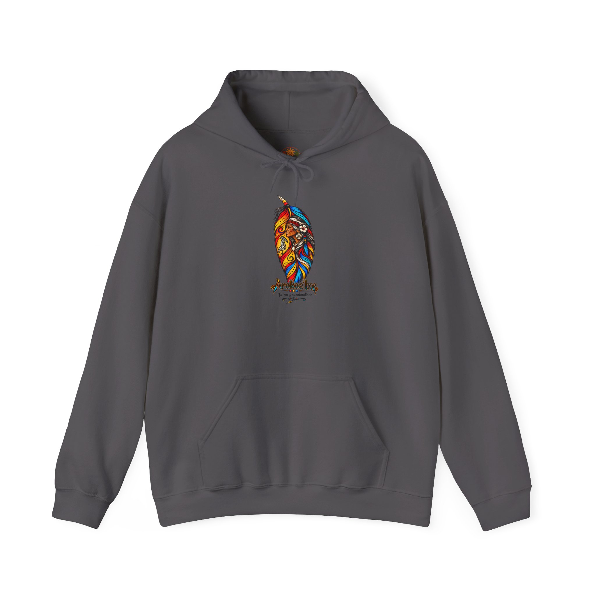 Arokoe’Ixe Taíno Grandmother Hoodie — Taíno Heritage Art Pullover - Image 43