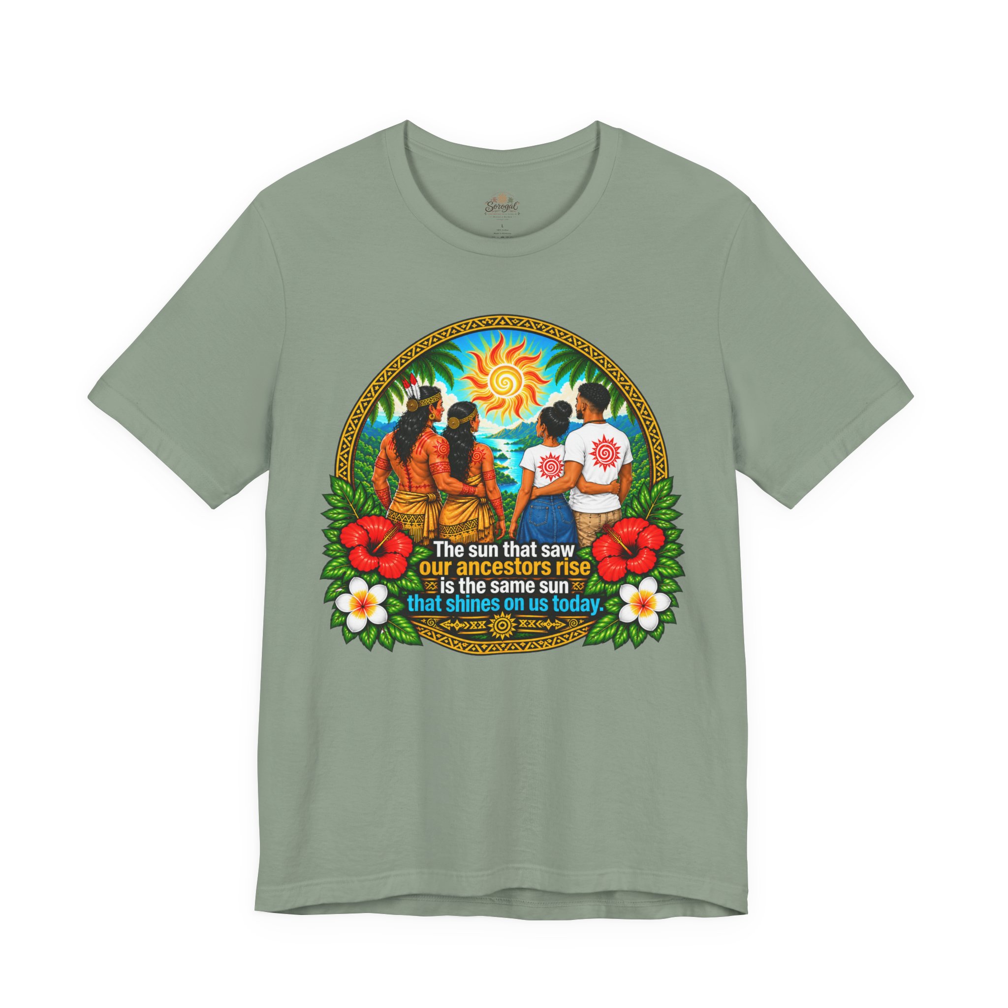 Ancestral Sunrise T-Shirt — The Sun That Saw Our Ancestors Rise - Image 11